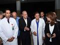 رئيس الوزراء و5 وزراء يزورون مصابي حادث المنيا بمعهد ناصر (5)                                                                                                                                           