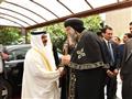 ملك البحرين يعزي البابا تواضروس في ضحايا هجوم المن