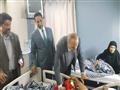 محافظ القليوبية يزور مصابي هجوم المنيا مستشفى معهد ناصر (5)                                                                                                                                             