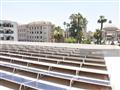 افتتاح محطة طاقة شمسية في جامعة القاهرة بحضور وزير الانتاج الحربي (6)                                                                                                                                   