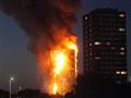 حريق ببرج سكني في لندن