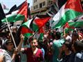 تظاهرة داعمة لقطر في جنوب قطاع غزة