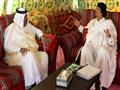 معمر القذافي وأمير قطر السابق حمد بن خليفة - صورة 