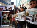 فلسطينيون يتظاهرون ضد الحكم الصادر بحق الجندي الاس