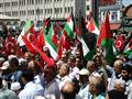 مظاهرة في تركيا تضامنًا مع الفلسطينيين