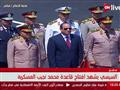 السيسي يستعرض القوات بقاعدة محمد نجيب