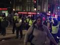 أعمال عنف خلال مظاهرة بلندن ضد الشرطة