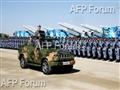 رئيس الصين يشارك في عرض عسكري (أ ف ب)