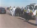 مساعد الوزير للشرطة المتخصصة يتفقد خدمات الإغاثة على الطرق السريعة (7)                                                                                                                                  
