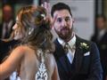نجم كرة القدم الأرجنتيني ليونيل ميسي بعد حفل زفافه من أنطونيلا روكوتزو في مدينة روزاريو الارجنتينية في 30 حزيران/يونيو 2017.