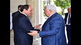 الرئيس السيسي وأبو مازن                           