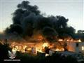 المنازل المتضررة من حريق قرية الدبابية (2)                                                                                                                                                              