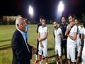محافظ بورسعيد يزور فريق المصري قبل نهائي الكأس (1)