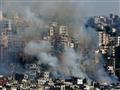 إخماد حريق هائل ناجم عن قصف إسرائيلي جنوب لبنان