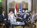 محافظ السويس يستقبل القنصل الجديد للمملكة العربية 