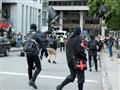 صدامات بين متظاهرين والشرطة في كيبيك في 21 آب/اغسط