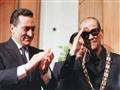 تكريم الرئيس الأسبق حسني مبارك لوالدها، ومنحه قلاد