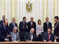 توقيع اتفاقيتين لتطوير محطة أبو رواش (3)                                                                                                                                                                