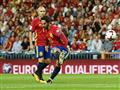 الاسباني ايسكو يسجل هدفه الاول في مرمى ايطاليا ضمن تصفيات كأس العالم 2018 في كرة القدم، في مدريد في 2 ايلول/سبتمبر 2017