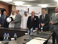 توقيع عقد الشراكة بين قناة السويس وموانئ دبي (7)                                                                                                                                                        