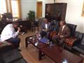 سفير رواندا يزور متحف النيل بأسوان (1)