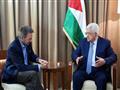بيتر ماورير مع الرئيس الفلسطيني