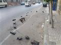 هبوط أرضي بحي وسط الإسكندرية  (2)                                                                                                                                                                       