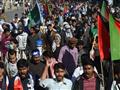الآلاف يتظاهرون في باكستان