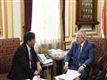 رئيس جامعة القاهرة يلتقي وفدًا يابانيًا (3)                                                                                                                                                             
