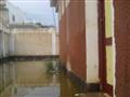 مياه الصرف الصحي تغمر ساحات مدرسة بكفر الشيخ (4)                                                                                                                                                        