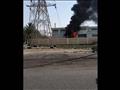 حريق بوحدةداخل محطة كهرباء ابو عارف 