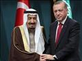 الملك سلمان مع الرئيس التركي