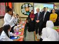  الوزير البريطاني للتنمية الدولية وسفير بريطانيا في القاهرة يتفقدان مدرسة سراي القبة الإعدادية (3)
