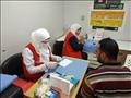 عمال أنفاق شرق بورسعيد يشاركون بمبادرة فيروس سي