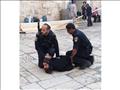 قوات الاحتلال الإسرائيلية اعتدت على الآباء الرهبان