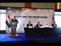 وزير البترول خلال كلمته في اجتماع غرفة التجارة الأمريكية (1)                                                                                                                                            