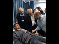 رئيس الوزراء عمر الرزاز يتفقد المصابين (1)                                                                                                                                                              