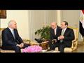 لقاء سابق بين السيسي ووزير اقتصاد أذربيجان