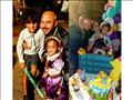 محمود العسيلي يحتفل بعيد ميلاد أبنائه