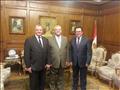 رئيس الدستورية يلتقي سفير كازاخستان بالقاهرة