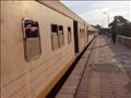 زحام برصيف محطة قطار دمنهور بمحافظة البحيرة