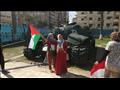 رفع علم فلسطين علي حطام دبابة إسرائيلية بمتحف بورسعيد٤                                                                                                                                                  
