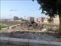 القمامة تحاصر المدخل الرئيسي لقرية عنيبس (12)