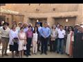 وزيرا السياحة والآثار في مسجد تطندي الأثري (1)                                                                                                                                                          
