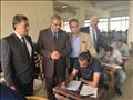 رئيس جامعة الأزهر يتفقد امتحانات طب البنين