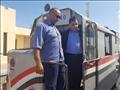 جولة مفاجئة لرئيس السكك الحديدية بخط القباري - مرس