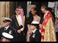 الأمير بن طلال برفقة زوجته السابقة في حفل زفاف الأمير ويليام وكيت ميدلتون