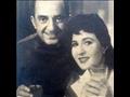 نعيمة عاكف وزوجها حسين فوزي                                                                                                                                                                             