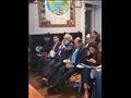 رجل الأعمال المصري محمد أبوالعينين أثناء تسلمه نوبل المتوسط (8)                                                                                                                                         
