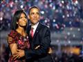باراك أوباما وزوجته مشيل أوباما 